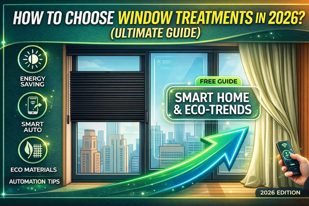 How to Choose Window Treatments in 2026? (Ultimate Guide)