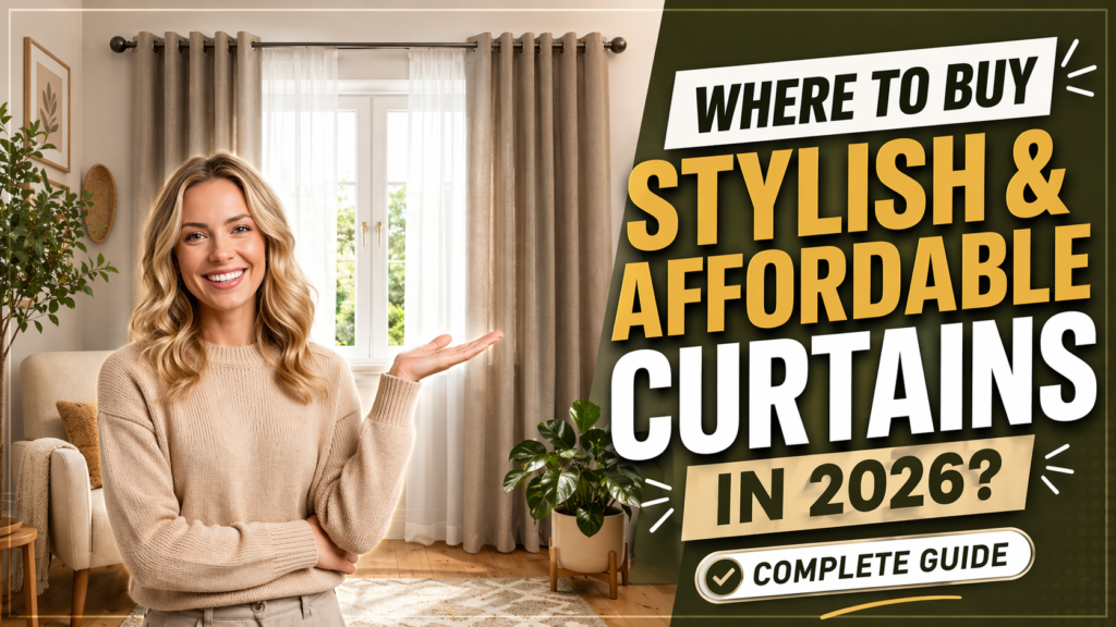 Where to Buy best Stylish and Affordable Curtains in 2026? (Complete Guide)