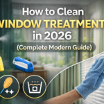 How to Clean Window Treatments in 2026 (Complete Modern Guide)