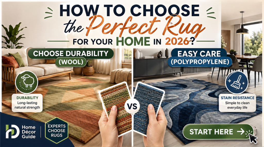How to Choose the Perfect Rug for Your Home in 2026?