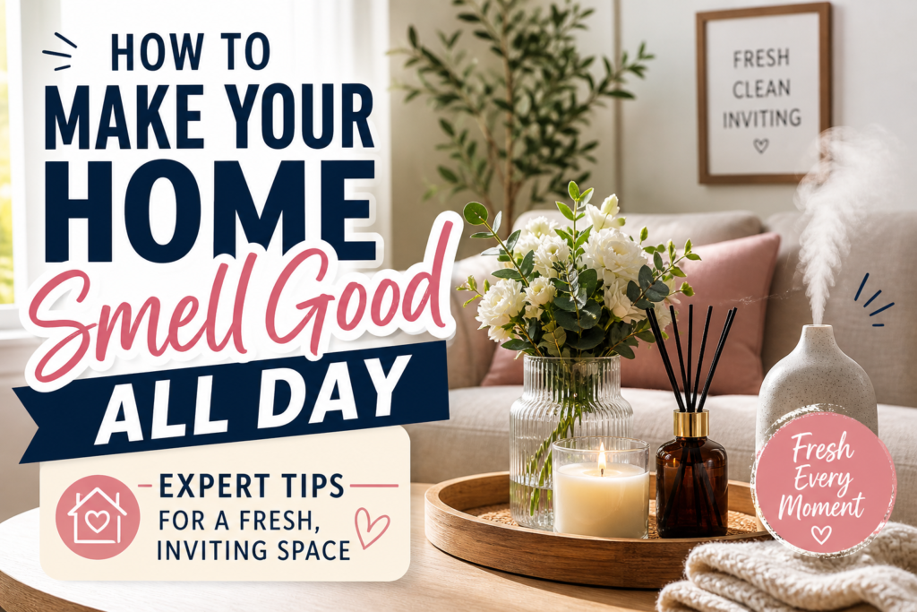 How to Make Your Home Smell Good All Day – Expert Tips for a Fresh, Inviting Space