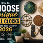 How to Choose Unique Wall Clocks to Elevate Your Decor in 2026 (Experts Tips)