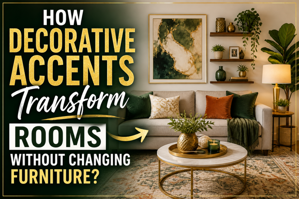 How Decorative Accents Transform Rooms Without Changing Furniture (2026 Ultimate Guide)