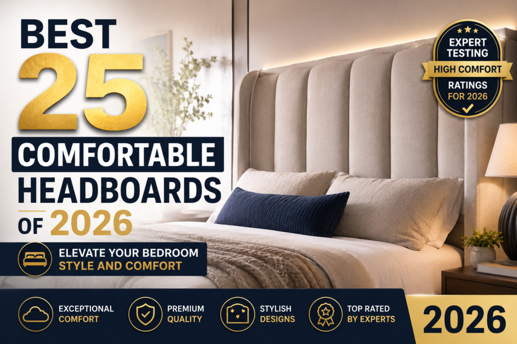 Best 25 Comfortable Headboards of 2026 – Elevate Your Bedroom Style and Comfort (Expert Testing & High Comfort Ratings for 2026)