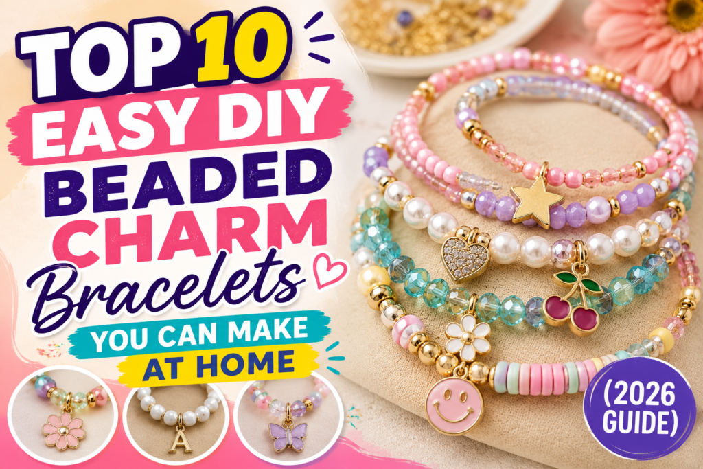 Top 10 Easy DIY Beaded Charm Bracelets You Can Make at Home (2026 Guide)