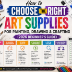 How to Choose the Right Art Supplies for Painting, Drawing & Crafting (2026 Beginner’s Guide)