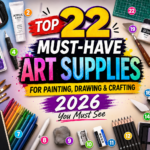 Top 22 Must-Have Art Supplies for Painting, Drawing & Crafting 2026 You Must See