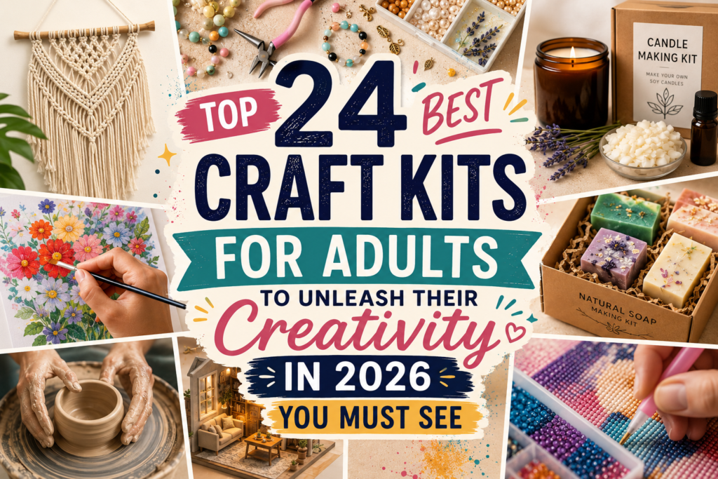 Top 24 Best Craft Kits for Adults to Unleash Their Creativity in 2026 You Must See