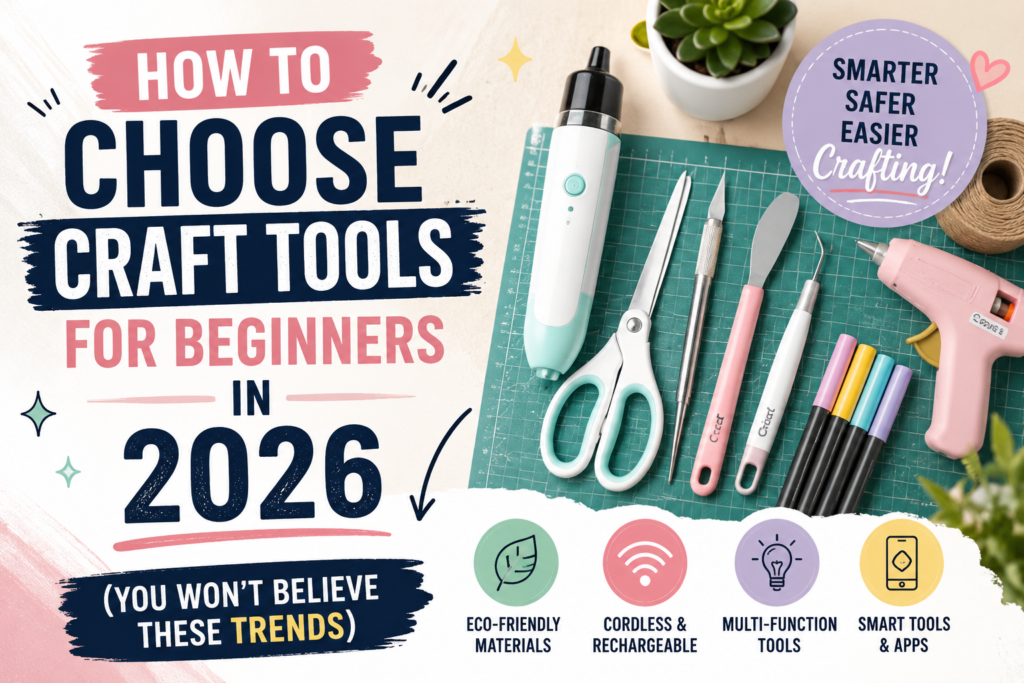 How to Choose Craft Tools for Beginners in 2026 (You Won’t Believe These Trends)