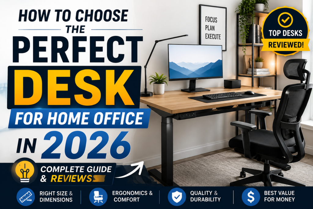 Select How to Choose the Perfect Desk for Home Office in 2026 (Complete Guide & Reviews) How to Choose the Perfect Desk for Home Office in 2026 (Complete Guide & Reviews)